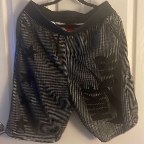 Nike Other - Nike air shorts men’s size medium white with black mesh overlay